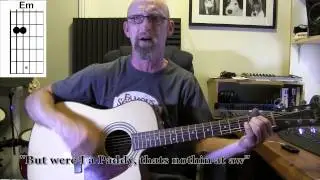 Erin Go Bragh - Scottish Folk Song. Acoustic guitar playalong/tutorial with chords and lyrics