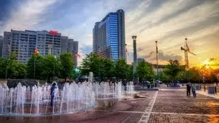 Photomatix Pro & Adobe Lightroom 4 - HDR Sunset Editing II from Centennial Olympic Park