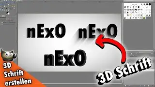 3D Schrift mit Gimp erstellen!!!