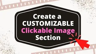 Create a Customizable Clickable Image