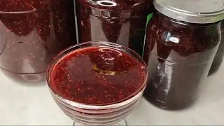 Самое Вкусное Малиновое Варенье!! Малиновое Варенье на зиму! Варенье ПЯТИМИНУТКА!!!