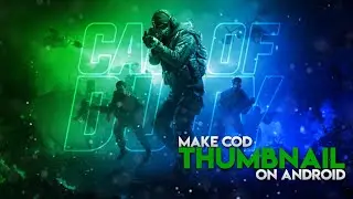 How To Make Call Of Duty Thumbnail On Android || Pixellab Tutorials || Pixel Graphiz make Easy