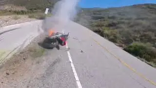 Superbike  Catches Fire☠️Lean Gone Wrong🤯🔥Please SUBSCRIBE 😍 I Will Be Motivated ❤️