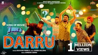 Darru Official Punjabi Song 2023 | Roshan Prince | Karamjit Anmol | Punjabi Songs | Ji Wife Ji