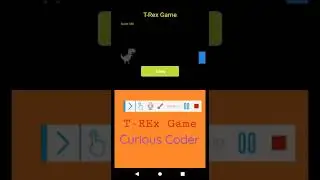 Create 🦖T-Rex Game || [Learn Coding For Beginners] 