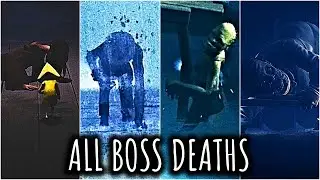 All Monster/Boss Deaths in Little Nightmares Games Series ft Gameplay 2017-2021