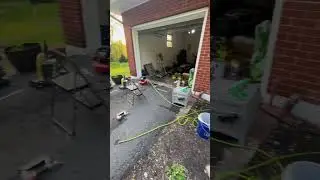 Just when I thought I was done for the day. #diy #repair #home #windows #cleaning #ryobi