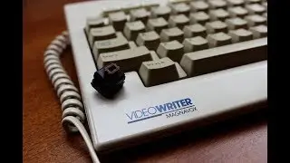 Magnavox Videowriter keyboard review (Alps SKCM Brown)