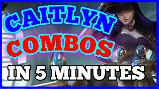 ULTIMATE CAITLYN COMBO GUIDE IN WILD RIFT  - WILD RIFT - ABANDON