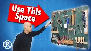 Build a Tool Wall From Scraps and Junk