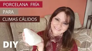 👉 How to Make HOMEMADE COLD PORCELAIN for HOT CLIMATES
