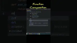 Function Composition in Python #python #pythonprogramming #coding #pythontutorial