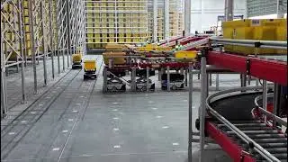 AGV robot warehouse super flat floor solution