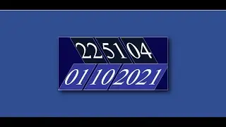 Clock with digital date by editor Html, css and javascript
