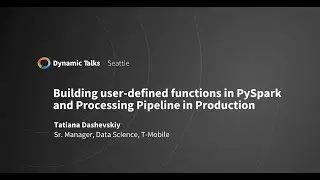 Configuration and Setup of the functions in PySpark and Processing Pipeline in Production
