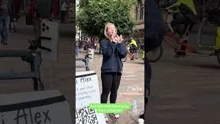 Tracy Chapman - Fast Car - Busking cover by Ami Alex