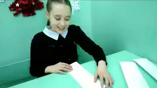 Объёмная снежинка