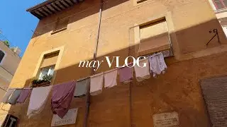 New Hair, Dog Content & Bachelorette in Rome | May Vlog | Nisi
