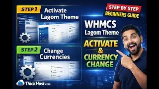 WHMCS Lagom Theme Activate & Currency Change Tutorial | Step by Step Complete Guide