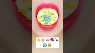 Asmr emojifood | @Sunny_EATING_ |sub💝 #shorts #youtube #eatingsounds #ytshorts #asmreating #food