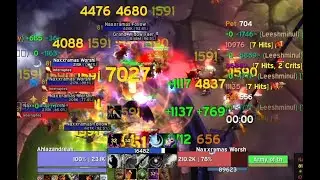 Demonology Warlock vs Naxxramas 25 | Wrath of the Lich King Classic Beta