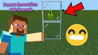 Parrot decoration in minecraft | MCPE HUB