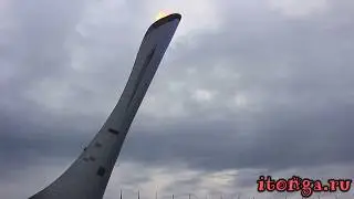 Поющие фонтаны в Олимпийском парке