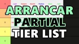 New UPDATED Arrancar Partial Res Tier List | Type Soul