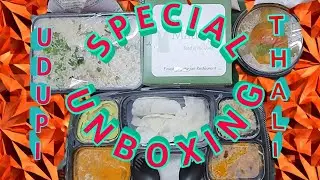 UDUPI LUNCH PLATTER UNBOXING