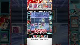 🚫 INMUNE JUNK SPEEDER Combo | 2 card - Draw 5 + Calamity Lock + 3 Disruptions (Adventurer Syunchro)