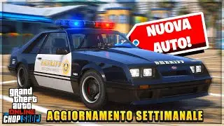 2 NUOVE AUTO DELLA POLIZIA, DENARO DOPPIO E SCONTI! - AGGIORNAMENTO SETTIMANALE DI GTA ONLINE!