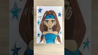Redraw an old painting ✨ part 3✨#redrawing #i_rainly #irainly #anime #animedrawing #art