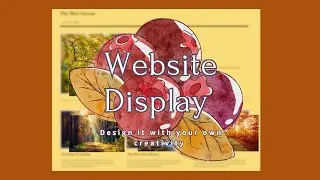 Project HTML & CSS || Website Display