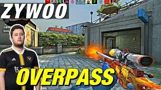 ZywOo overpass faceit game! 🔥 CSGO ZywOo POV