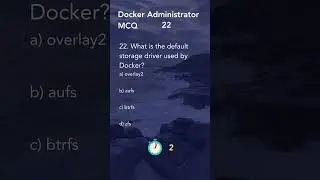 Docker mcq 22 #docker #mcq