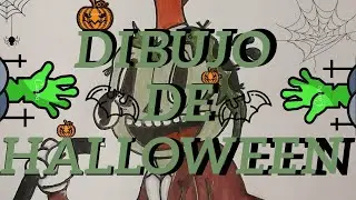 Dibujo de halloween 🎃🦇/Palola111🦇