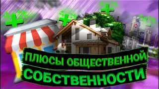 Пример эффективности общественной собственности на средства производства.