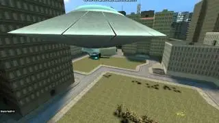 Обзор аддонов для Garry's mod 10 (UFO или летающия тарелка№2)