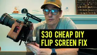 Cheap DIY Flip-Screen work-around on Blackmagic 6K