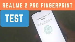 Realme 2 pro fingerprint test