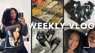 VLOG | Ice Cream Date, Fall Press On Nails, Packaging Online Store Orders