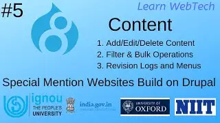 Drupal 8 Creating a Content Item #5| Create Content in Drupal 8 | How to create content in drupal 8