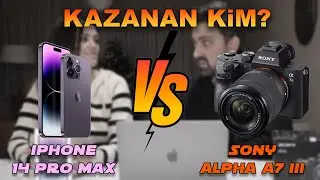 iphone 14 Pro Max, Pro kameraya karşı. Iphone vs Sony Alpha #iphone14promax #sonyalpha