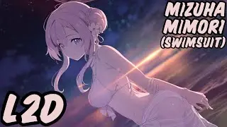 [Blue Archive] Mizuha Mimori (Swimsuit) L2D [ENG SUB]