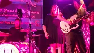 Amba Tremain's band jam as an opening before Amba comes on stage.