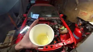 70. Ford Sierra Zetec. Подготовка и первый запуск на MegaSquirt 2.