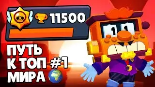 ПУТЬ К ТОП 1 МИРА! Прокачал АККАУНТ с НУЛЯ в Бравл Старс! 