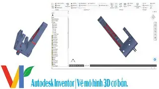 Autodesk Inventor | Vẽ mô hình 3D cơ bản | Nhạc không lời cho cảm hứng sáng tạo.
