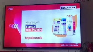 FOX tv bant reklam jenerigi (hepsiburada 2020-?)