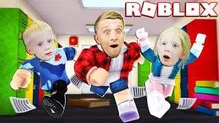 ПОБЕГ из САМОЙ УЖАСНОЙ ШКОЛЫ в ROBLOX! Что Здесь НЕ ТАК? Игровой Летсплей от FFGTV